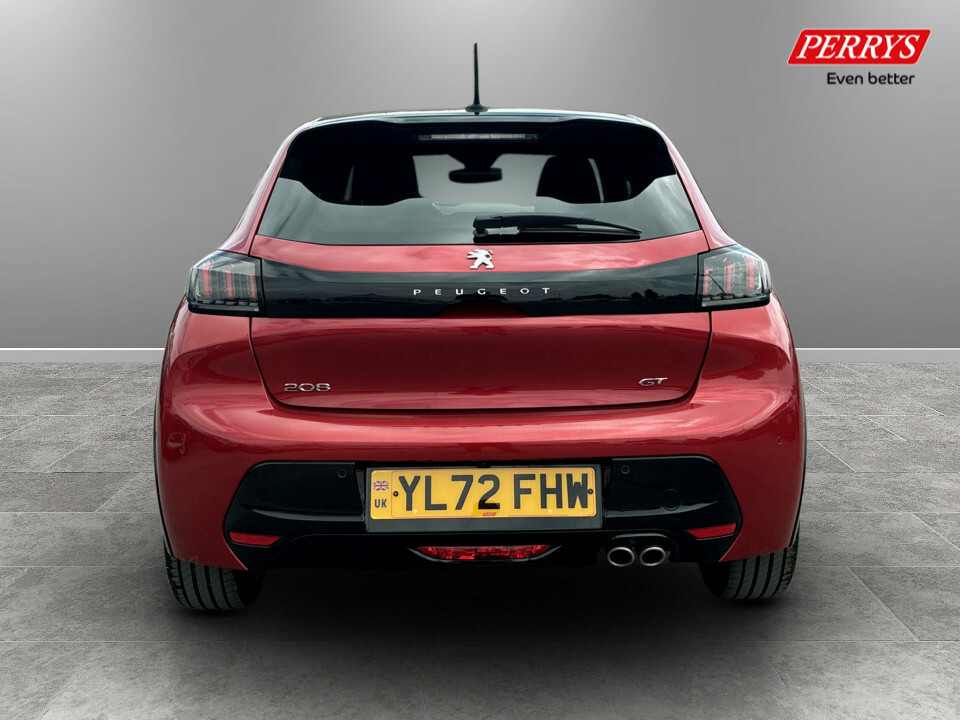 Peugeot 208 1.2 Puretech 130 Gt Premium Eat8 YL72FHW Red #6