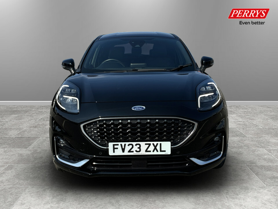 Ford Puma 1.0 Ecoboost Hybrid Mhev 155 St-line Vignale FV23ZXL Black #2