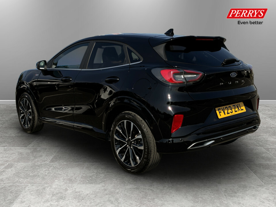 Ford Puma 1.0 Ecoboost Hybrid Mhev 155 St-line Vignale FV23ZXL Black #5