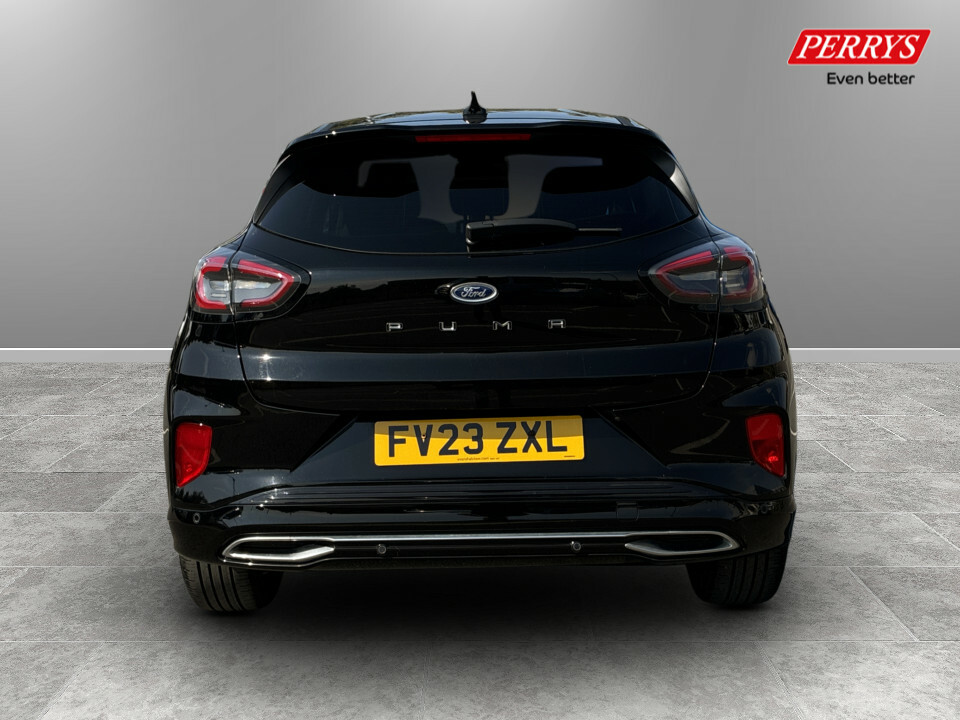 Ford Puma 1.0 Ecoboost Hybrid Mhev 155 St-line Vignale FV23ZXL Black #6