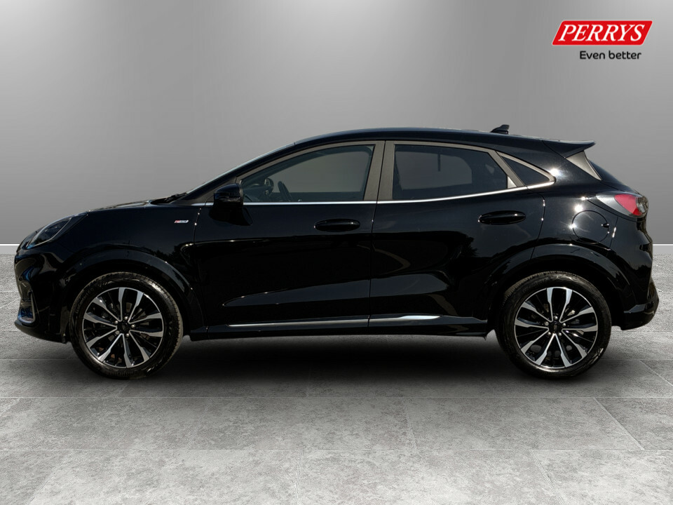 Ford Puma 1.0 Ecoboost Hybrid Mhev 155 St-line Vignale FV23ZXL Black #4