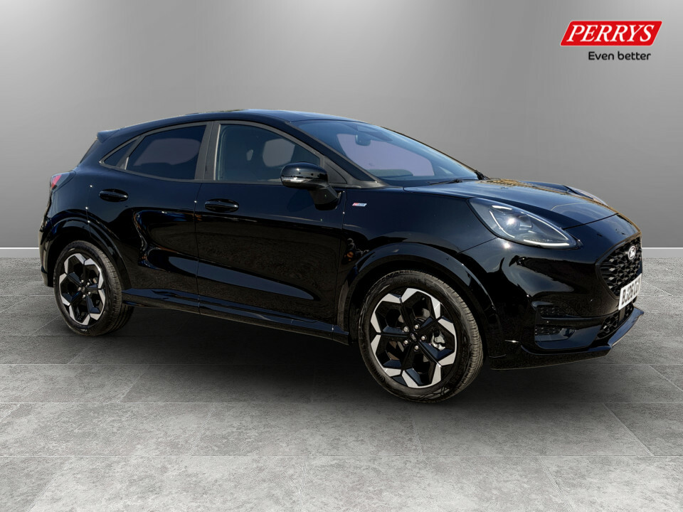 Ford Puma 1.0 Ecoboost Hybrid Mhev St-line X Black