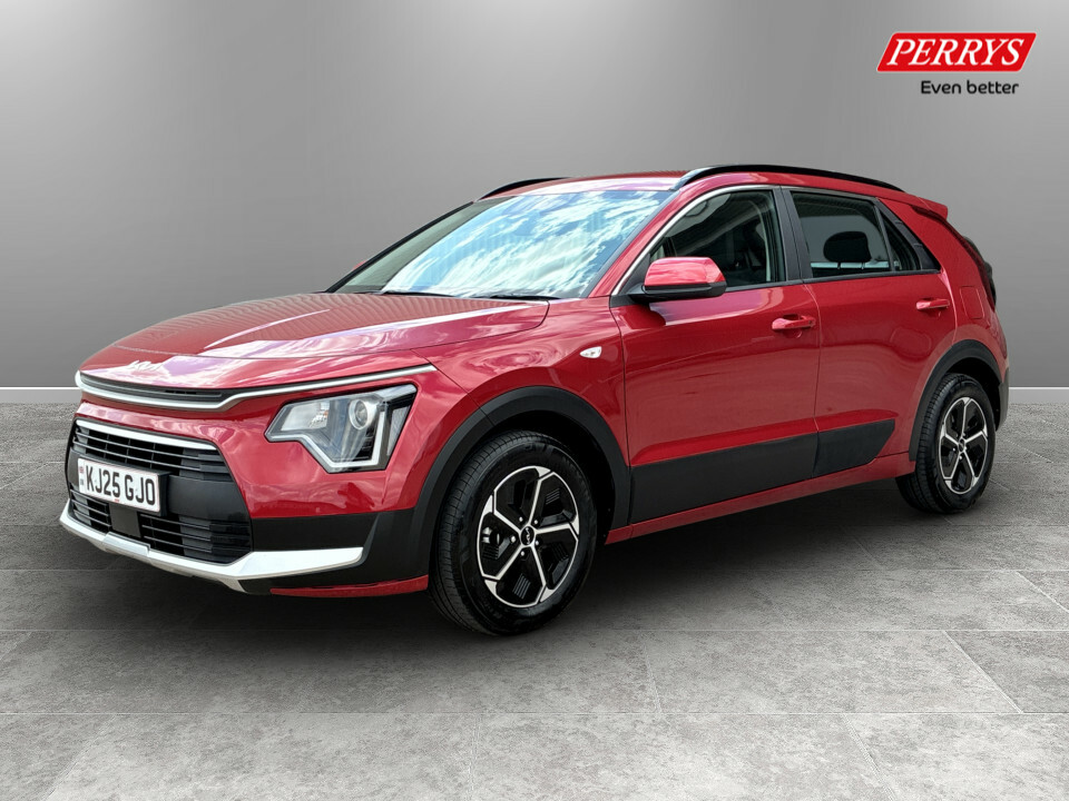 Kia Niro 1.6 Gdi 127 Hybrid 2 Nav Dct KJ25GJO Red #3