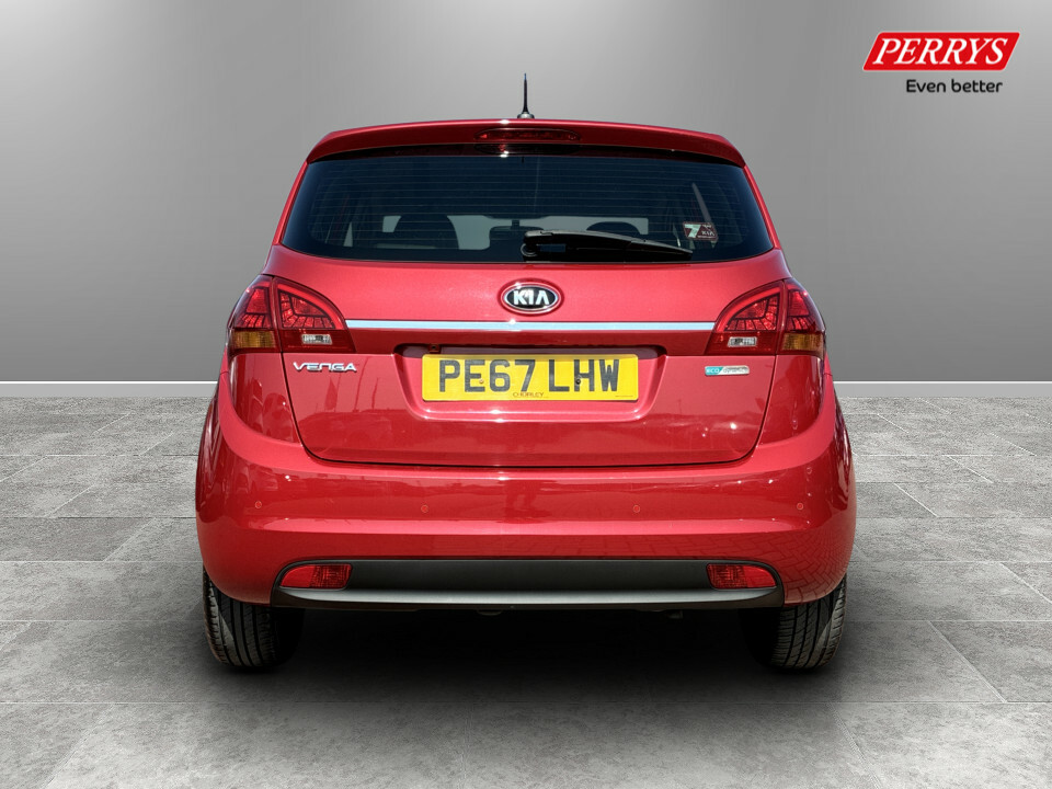 Kia Venga 1.6 Isg 3 Red #6