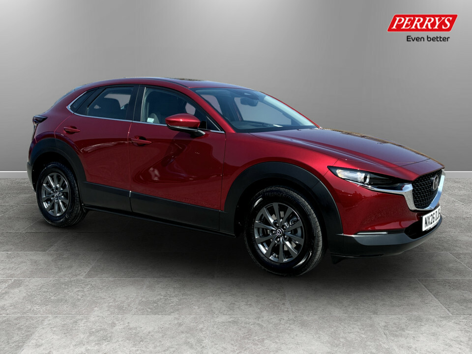 Mazda CX-30 2.5 E-skyactiv G Mhev 140 Prime-line Red