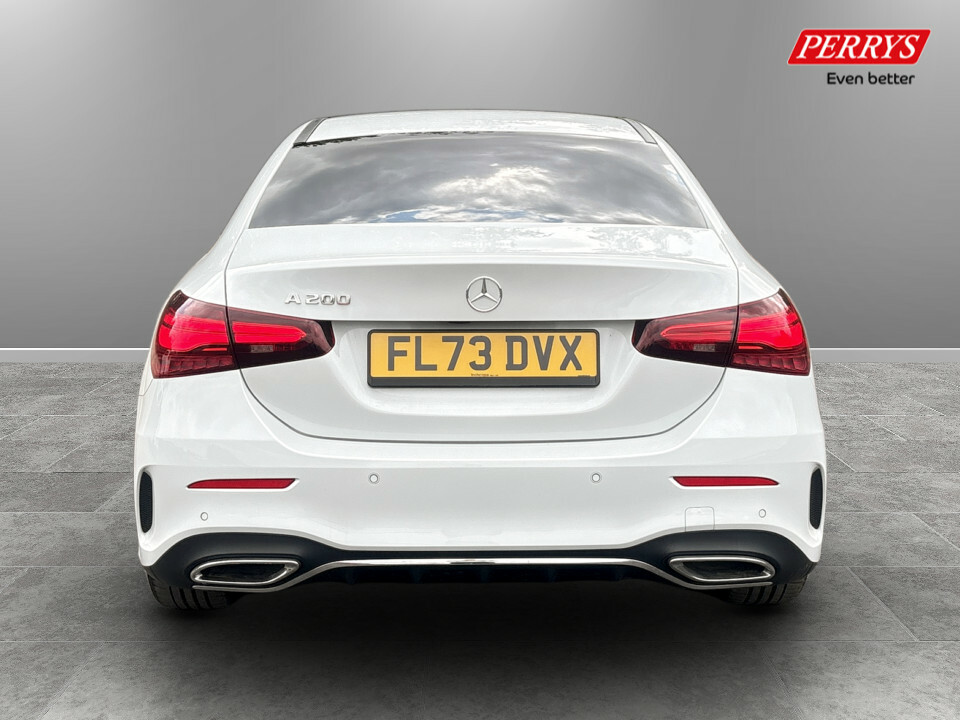 Mercedes-Benz A Class A200 Amg Line Premium Plus FL73DVX White #6
