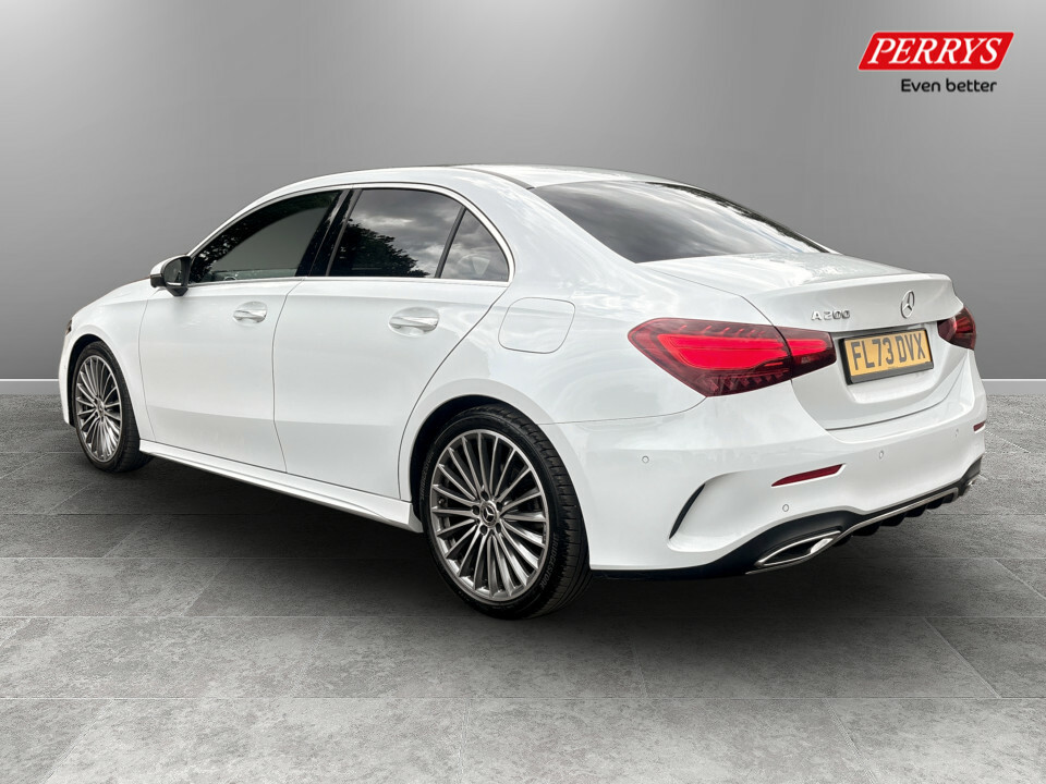 Mercedes-Benz A Class A200 Amg Line Premium Plus FL73DVX White #5
