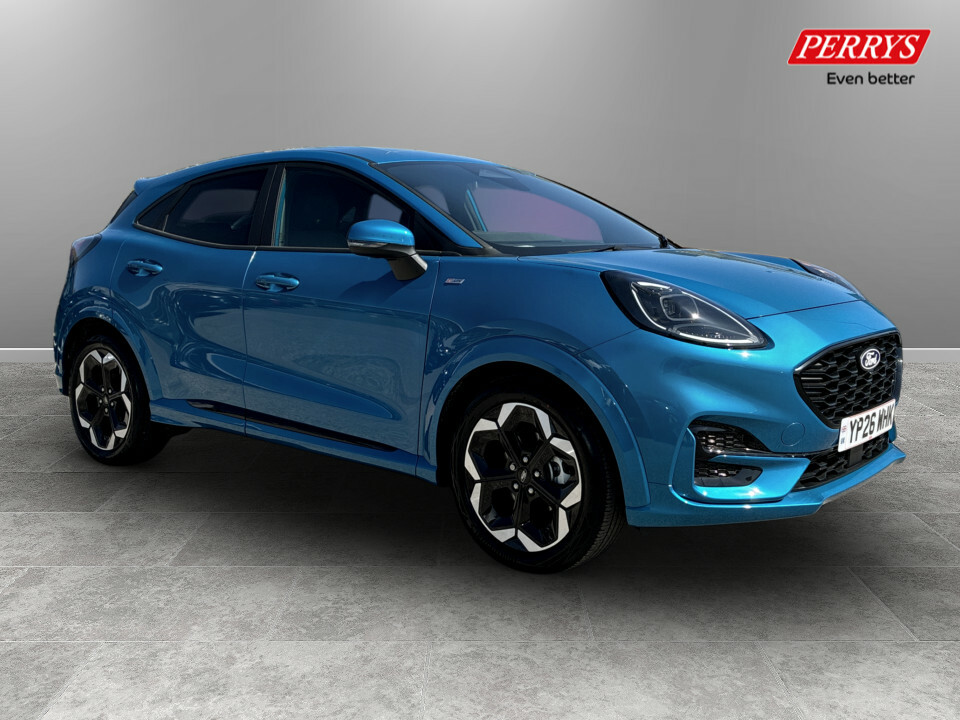 Ford Puma 1.0 Ecoboost Hybrid Mhev St-line X Blue