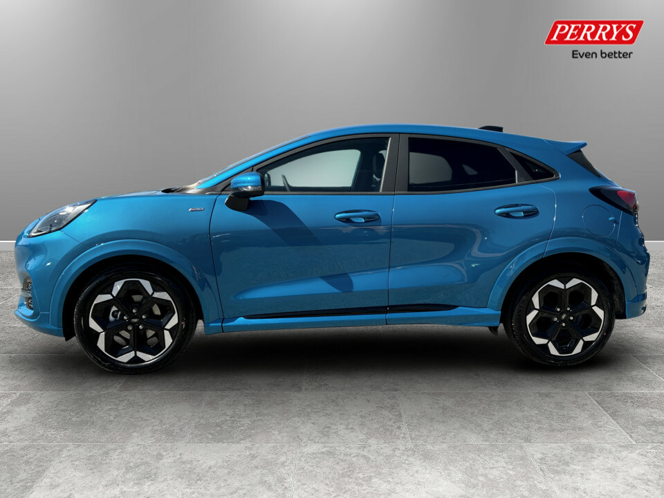 Ford Puma 1.0 Ecoboost Hybrid Mhev St-line X Blue #4