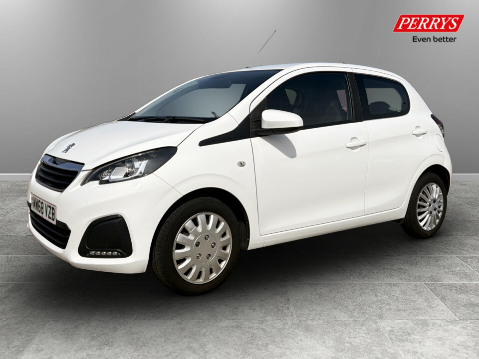 Peugeot 108 1.0 72 Active MW68VZB White #3