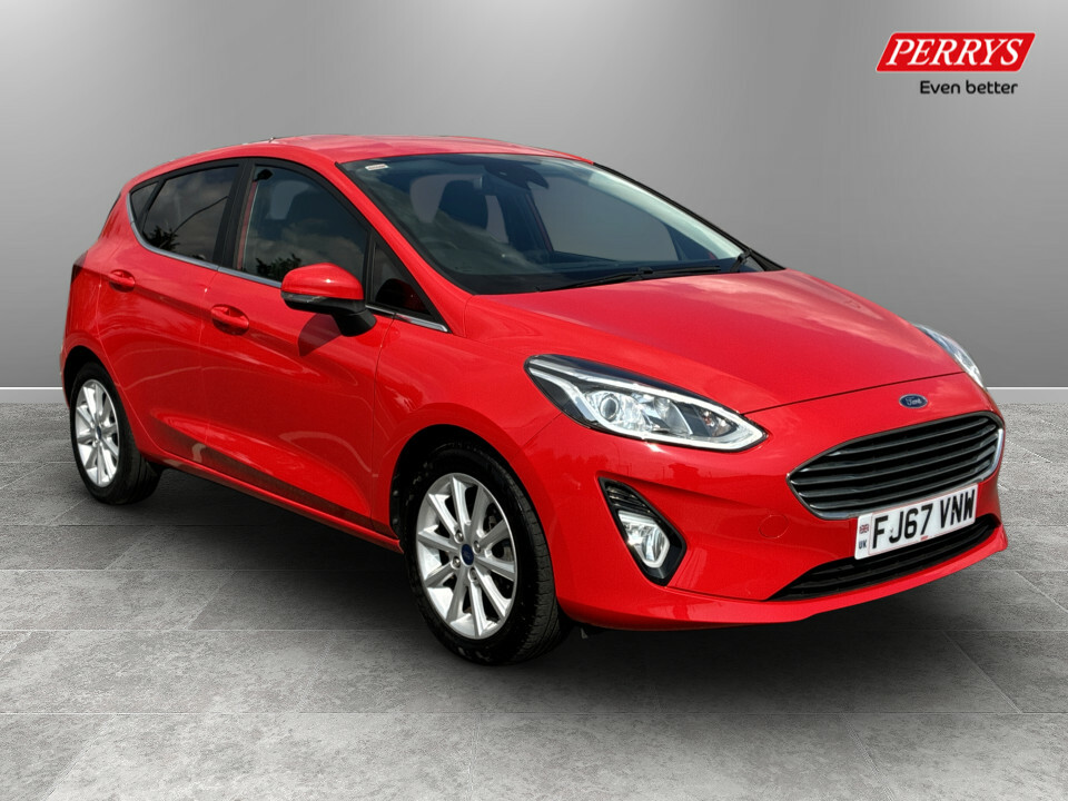 Ford Fiesta 1.0 Ecoboost 125 Titanium Red