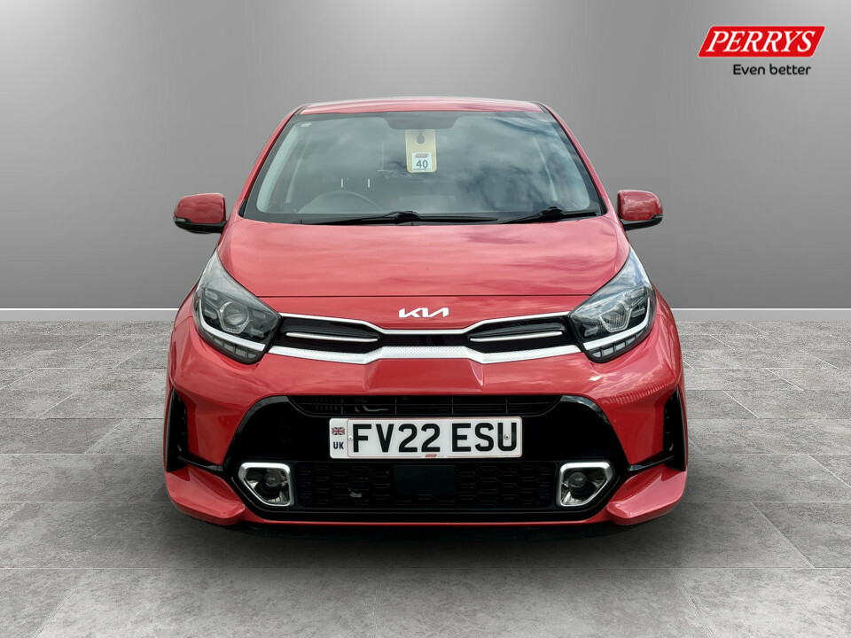 Kia Picanto 1.0T Gdi Gt-line S 4 Seats FV22ESU Red #2