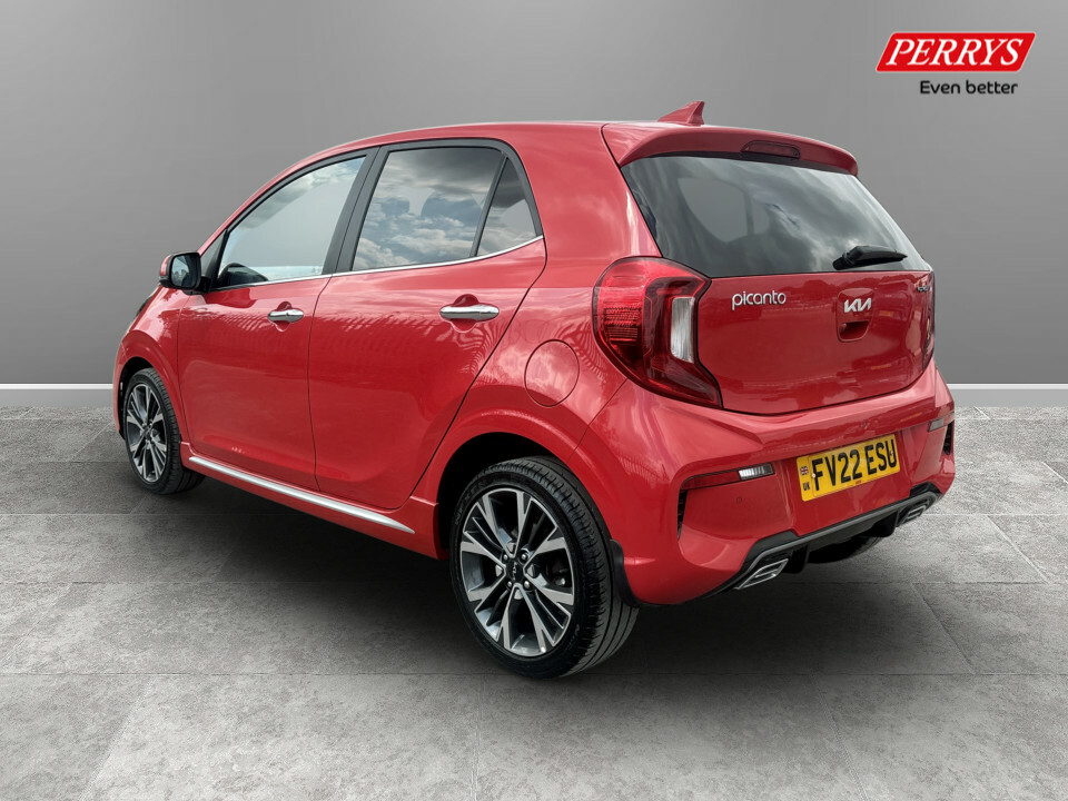 Kia Picanto 1.0T Gdi Gt-line S 4 Seats FV22ESU Red #5