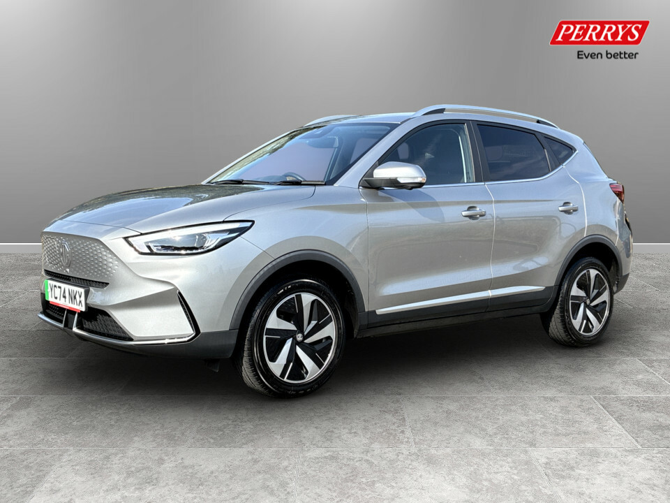 MG ZS 130Kw Trophy Connect Ev 51Kwh YC74NKX Silver #3