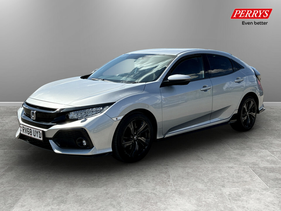 Honda Civic 1.5 Vtec Turbo Sport RV68UYD Silver #3