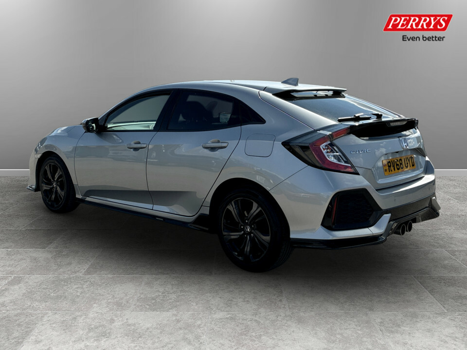 Honda Civic 1.5 Vtec Turbo Sport RV68UYD Silver #5