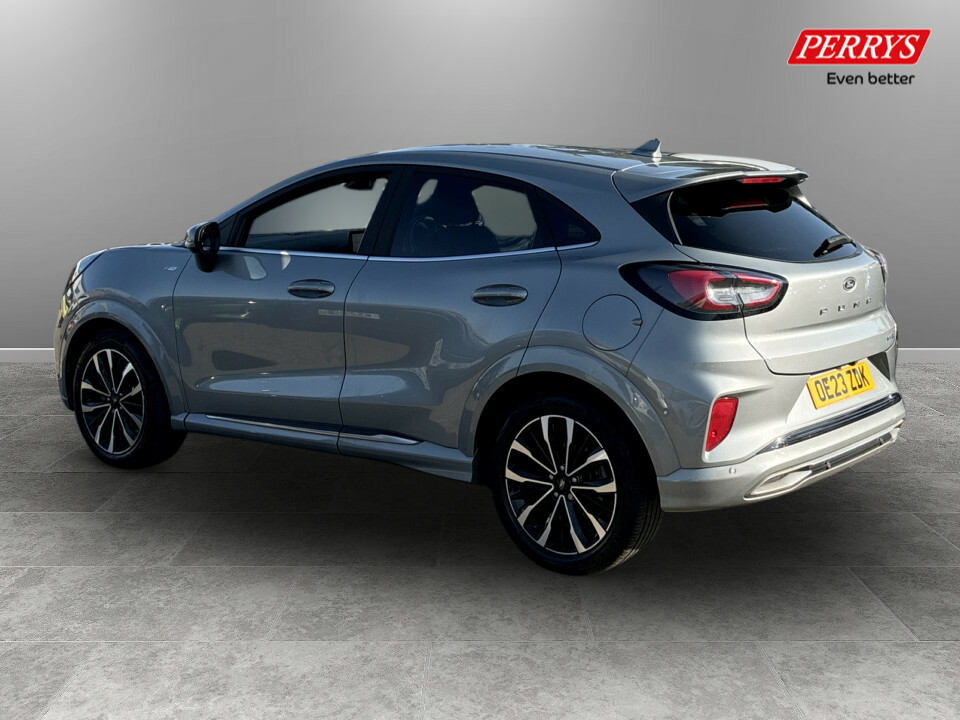 Ford Puma 1.0 Ecoboost Hybr Mhev 155 St-line Vignale Dct OE23ZDK Silver #5