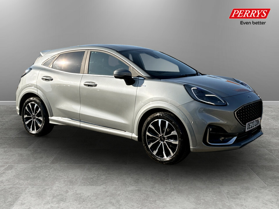 Ford Puma 1.0 Ecoboost Hybr Mhev 155 St-line Vignale Dct OE23ZDK Silver