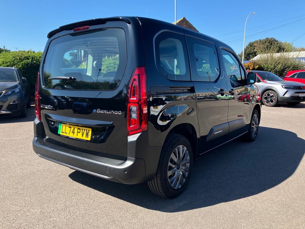 Citroen e-Berlingo 800 50Kwh Driver Edition M Panel Van Black #40
