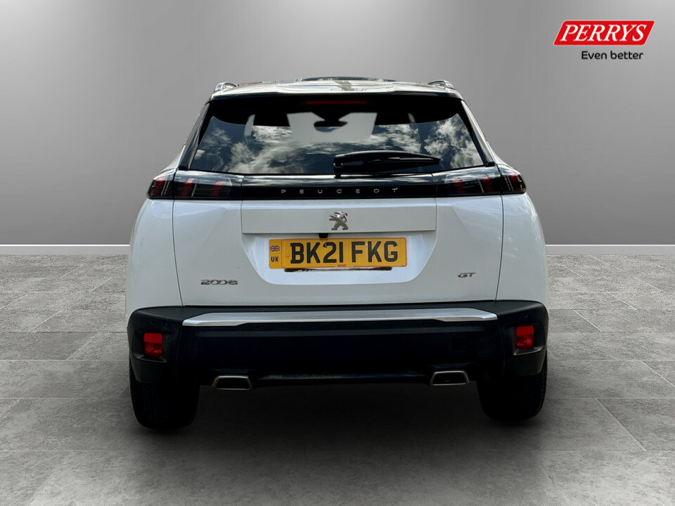 Peugeot 2008 1.2 Puretech 155 Gt Premium Eat8 BK21FKG White #6