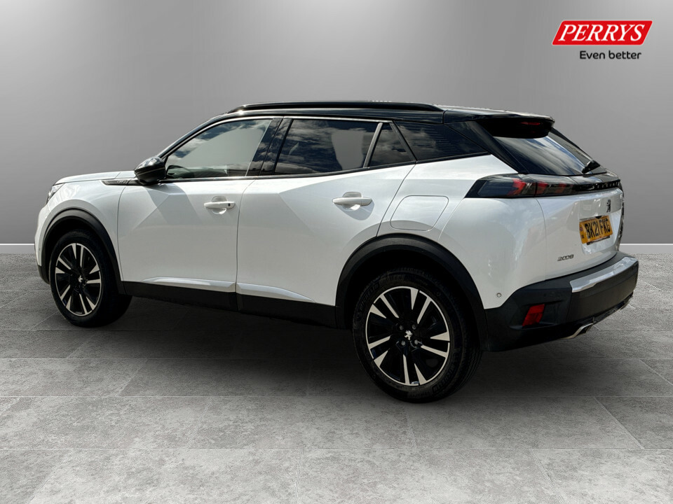 Peugeot 2008 1.2 Puretech 155 Gt Premium Eat8 BK21FKG White #5