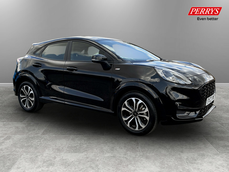 Ford Puma 1.0 Ecoboost Hybrid Mhev St-line Dct Black