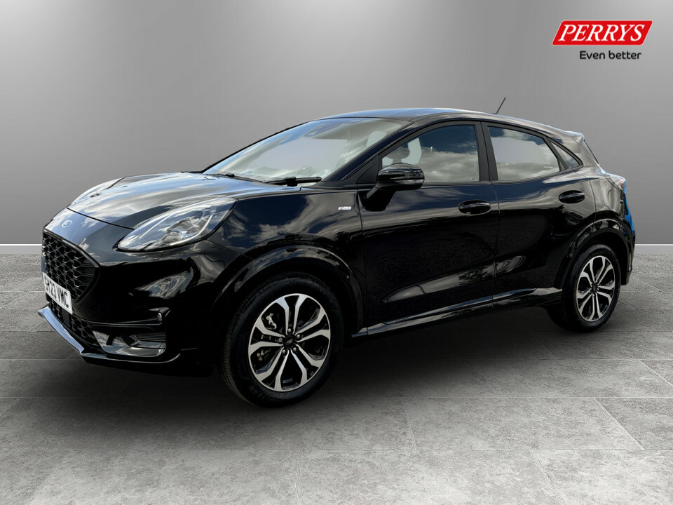 Ford Puma 1.0 Ecoboost Hybrid Mhev St-line Dct Black #3