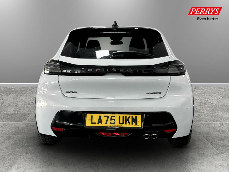 Peugeot 208 1.2 Hybrid 145 Gt E-dsc6 White #6
