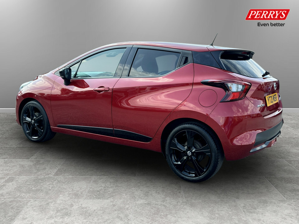 Nissan Micra 1.0 Ig-t 92 N-sport Red #5