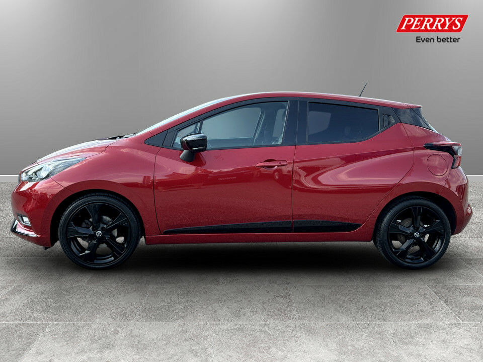 Nissan Micra 1.0 Ig-t 92 N-sport Red #4