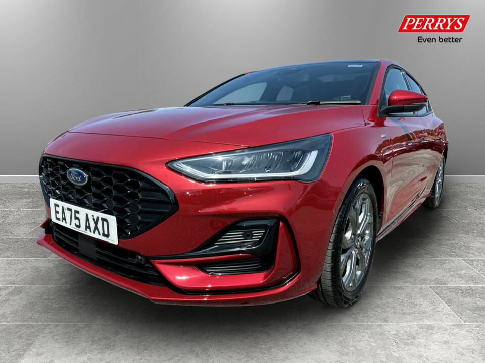 Ford Focus 1.0 Ecoboost Hybrid Mhev 155 Active X Red #28