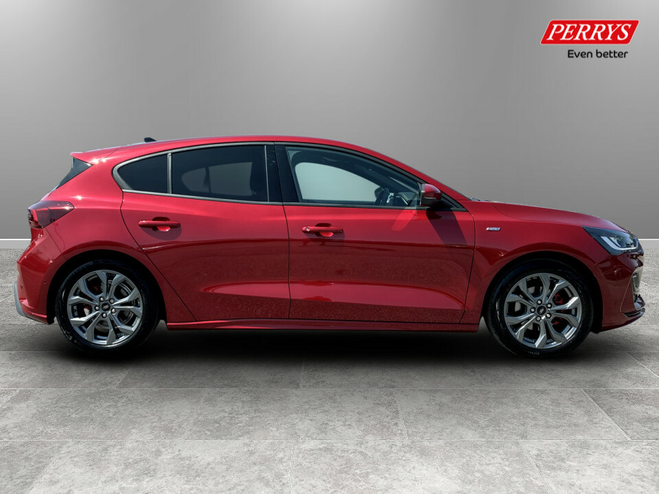 Ford Focus 1.0 Ecoboost Hybrid Mhev 155 Active X Red #8