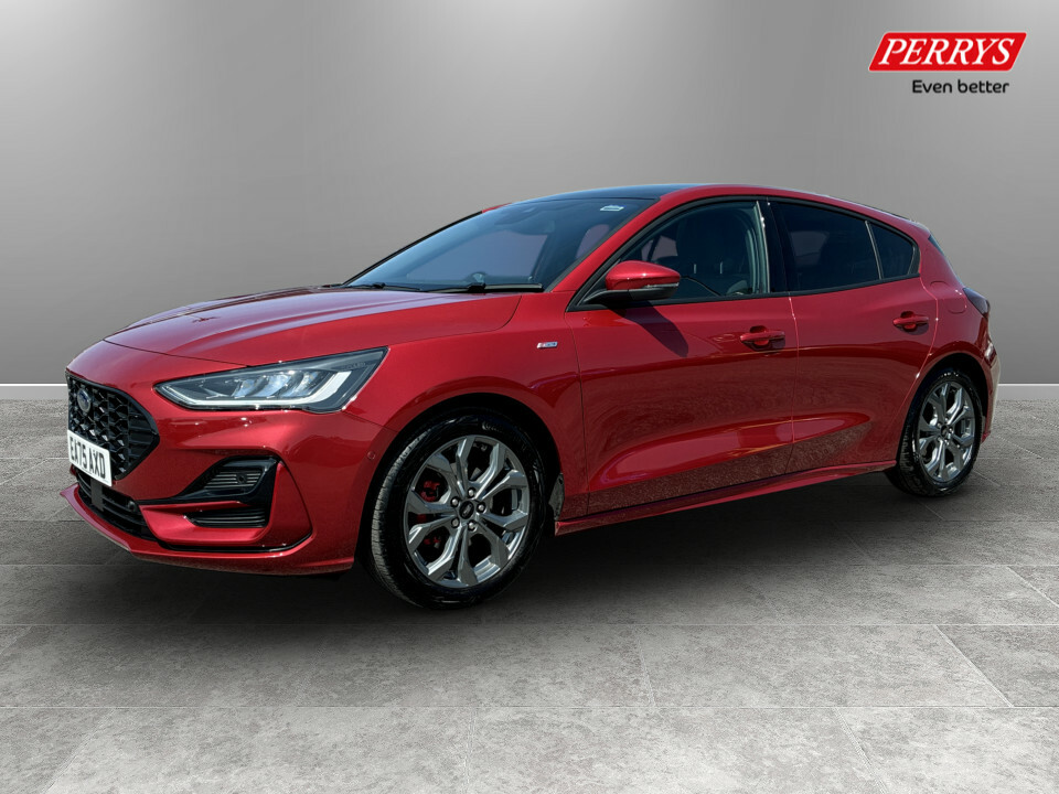 Ford Focus 1.0 Ecoboost Hybrid Mhev 155 St-line Red #3