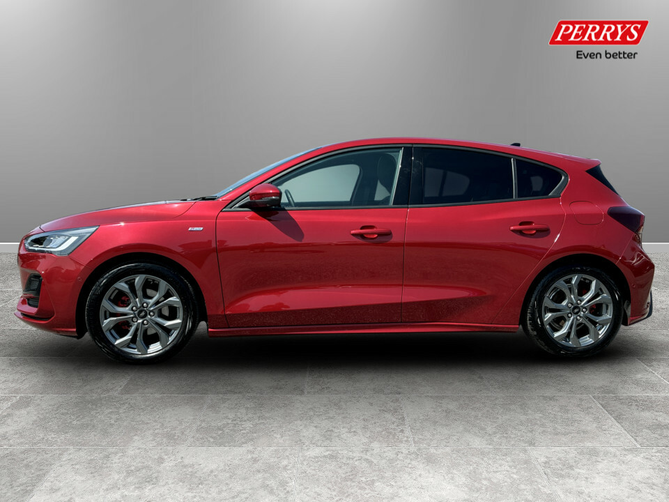 Ford Focus 1.0 Ecoboost Hybrid Mhev 155 St-line Red #4