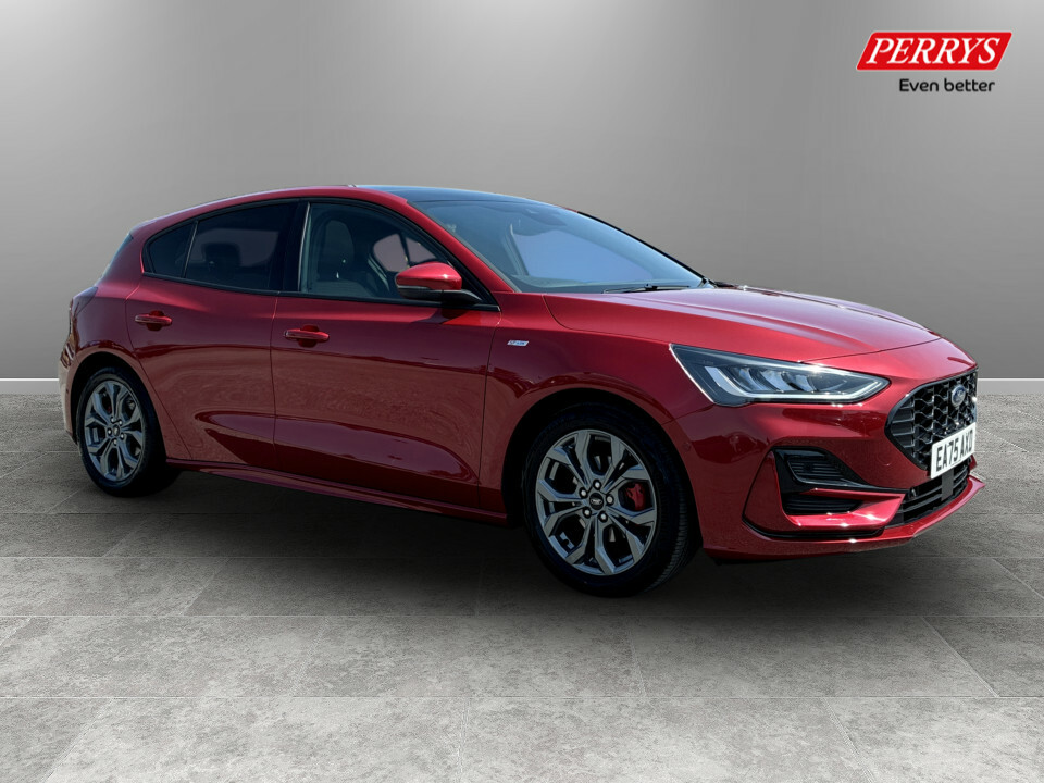 Ford Focus 1.0 Ecoboost Hybrid Mhev 155 St-line Red