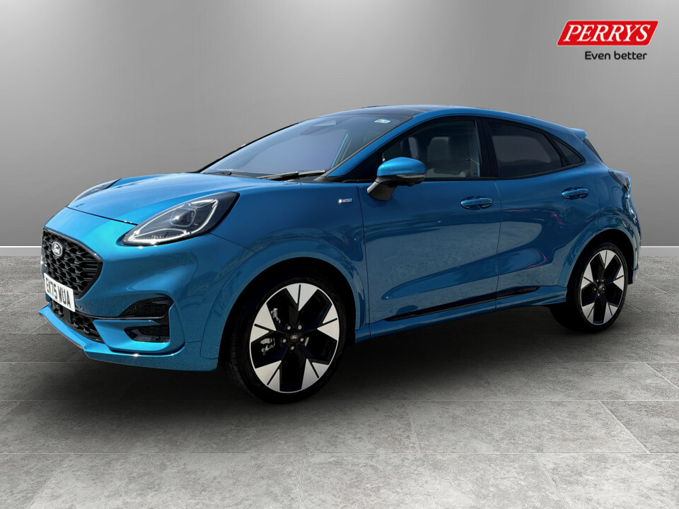 Ford Puma 1.0 Ecoboost Hybrid Mhev St-line X Blue #3