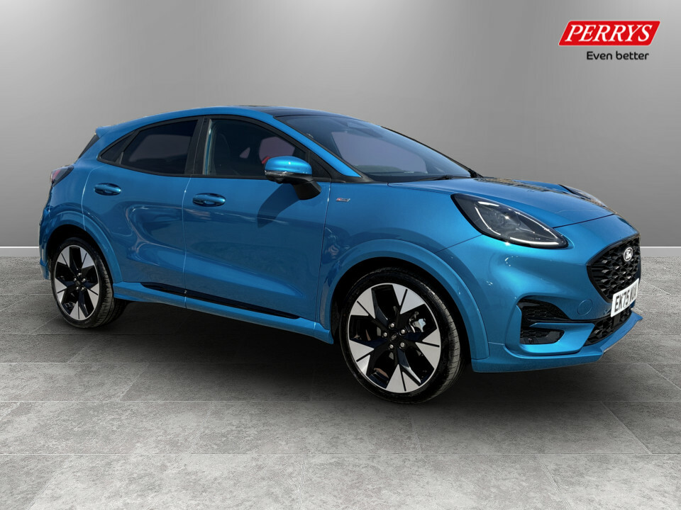 Ford Puma 1.0 Ecoboost Hybrid Mhev St-line X Blue