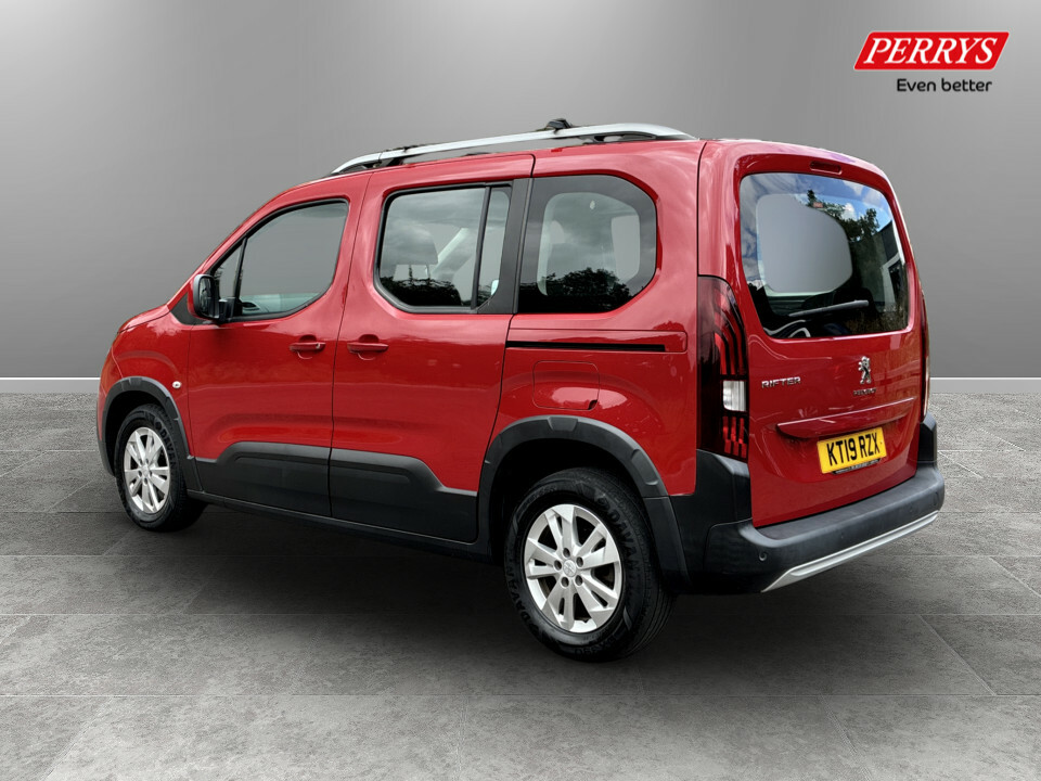 Peugeot Rifter 1.5 Bluehdi 130 Allure Eat8 Red #5