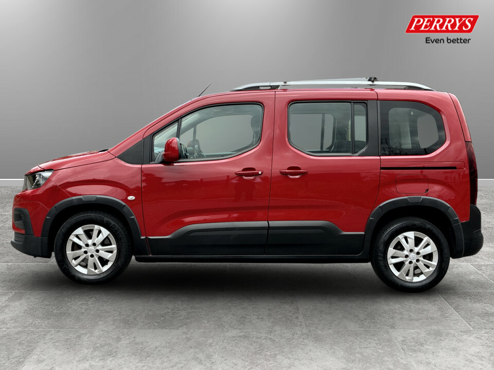 Peugeot Rifter 1.5 Bluehdi 130 Allure Eat8 Red #4