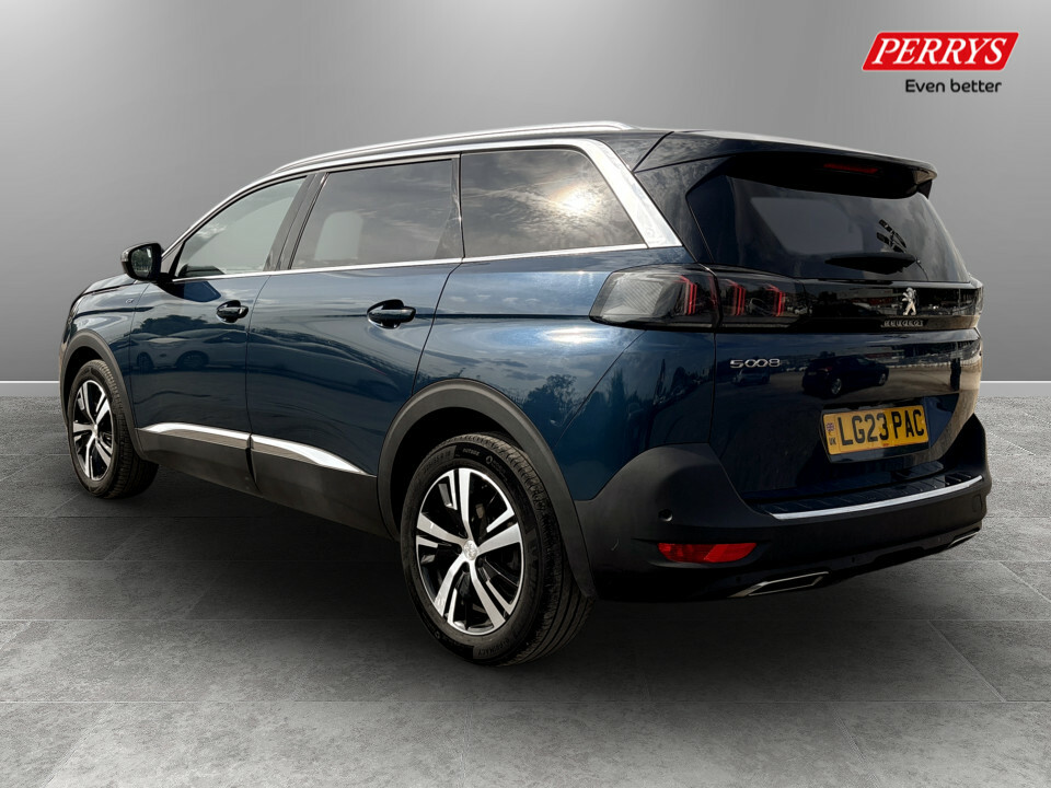 Peugeot 5008 1.5 Bluehdi Gt Eat8 Blue #5