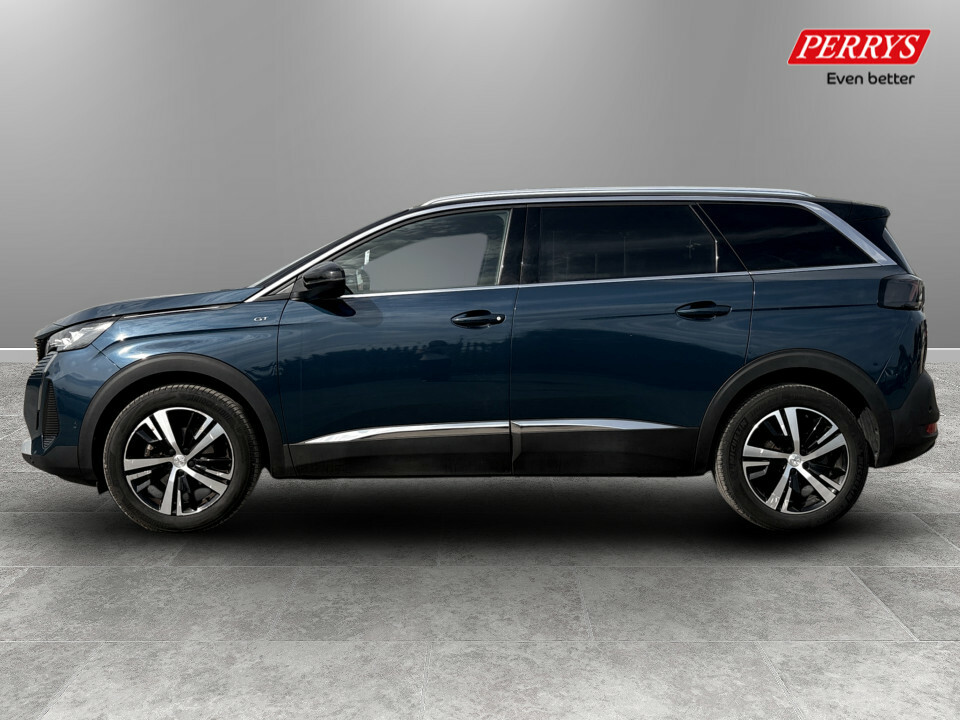 Peugeot 5008 1.5 Bluehdi Gt Eat8 Blue #4