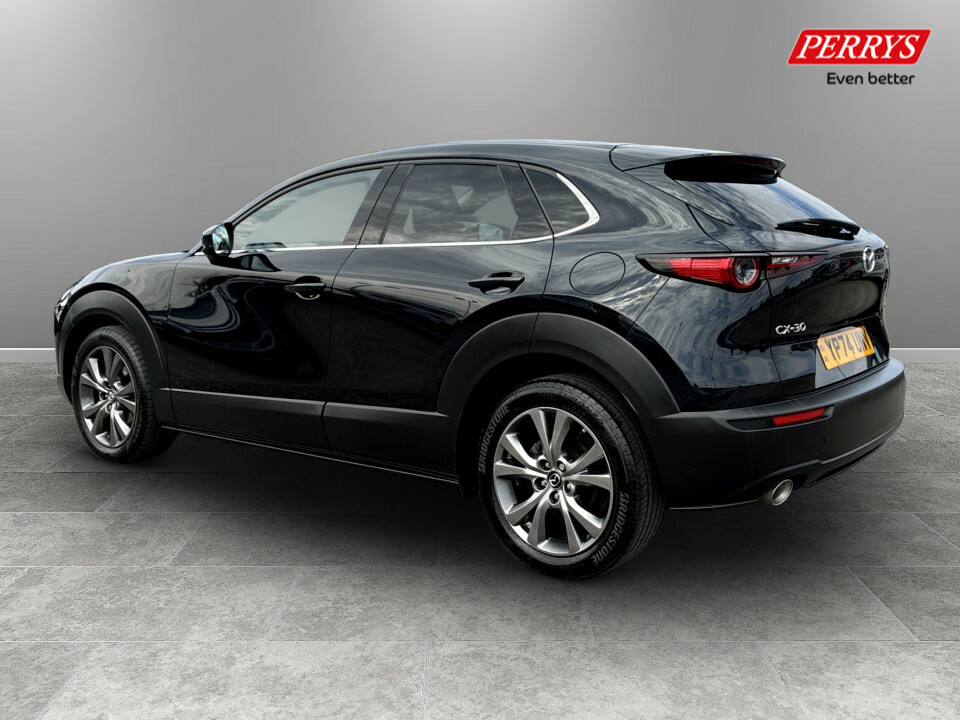 Mazda CX-30 2.0 E-skyactiv X Mhev Exclusive-line Black #5