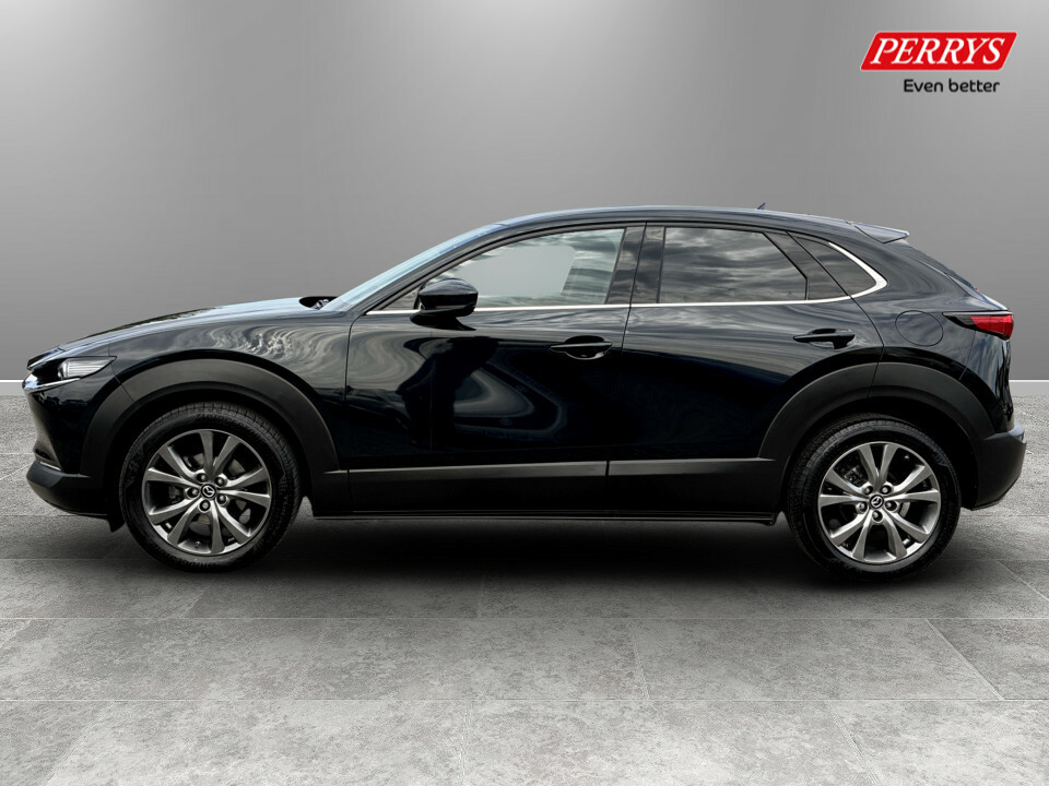 Mazda CX-30 2.0 E-skyactiv X Mhev Exclusive-line Black #4