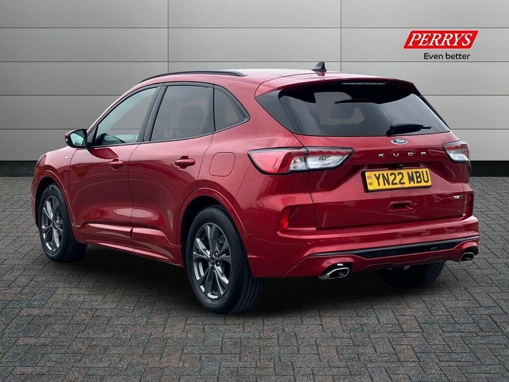 Ford Kuga 2.0 Ecoblue Mhev St-line YN22MBU Red #2