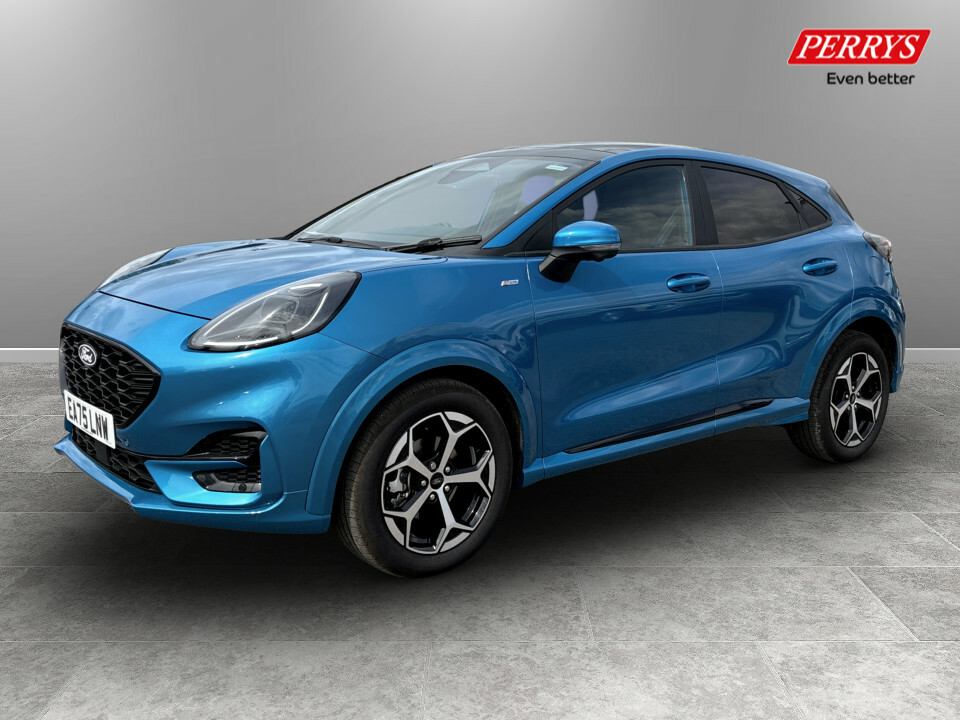 Ford Puma 1.0 Ecoboost Hybrid Mhev St-line Dct Blue #3