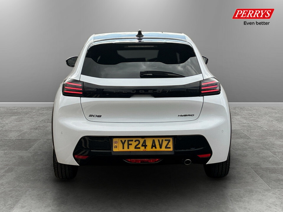Peugeot 208 1.2 Hybrid 100 Gt E-dsc6 White #6