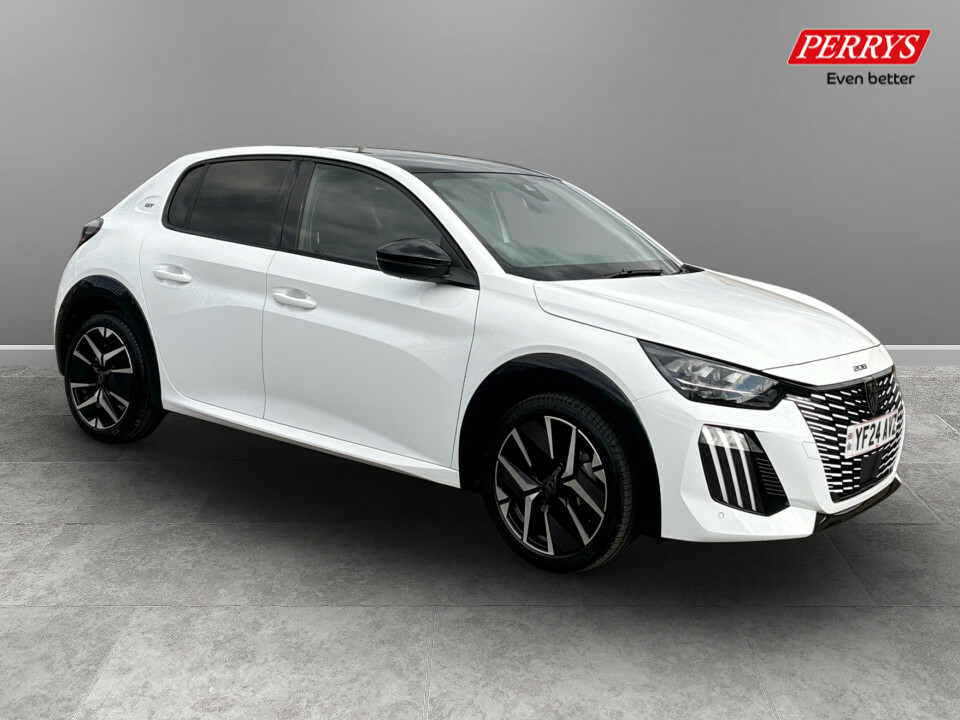 Peugeot 208 1.2 Hybrid 100 Gt E-dsc6 White