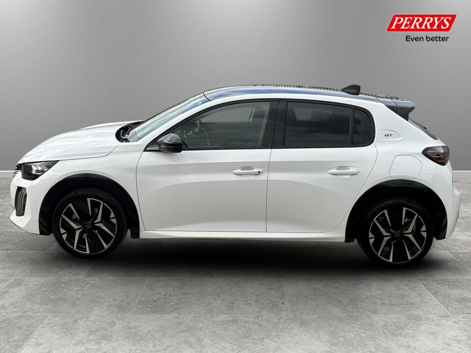 Peugeot 208 1.2 Hybrid 100 Gt E-dsc6 White #4