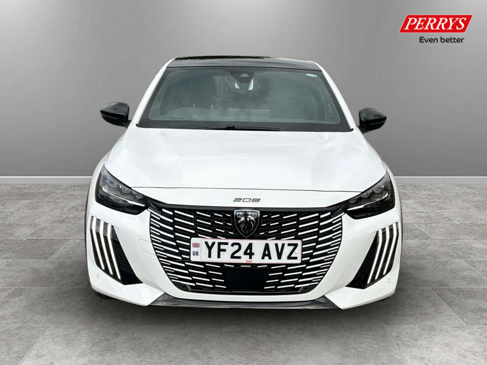 Peugeot 208 1.2 Hybrid 100 Gt E-dsc6 White #2