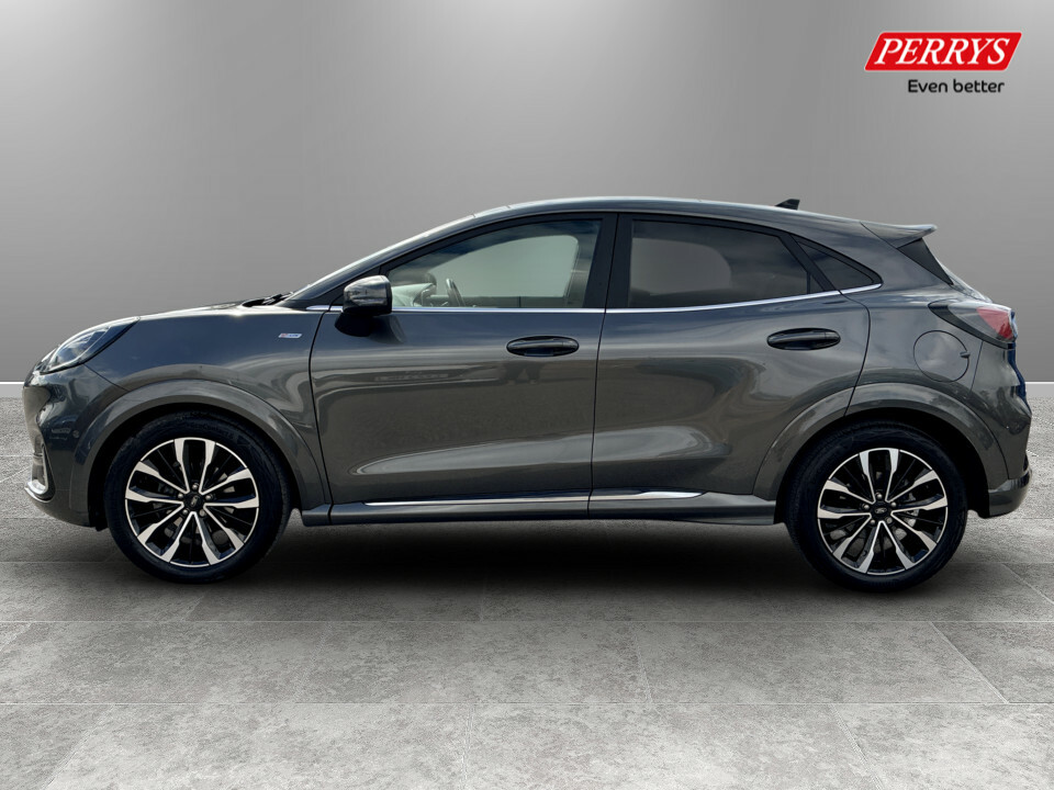Ford Puma 1.0 Ecoboost Hybr Mhev 155 St-line Vignale Dct Grey #4